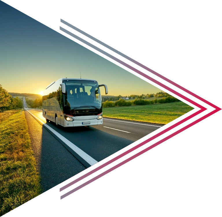 autobus na drodze